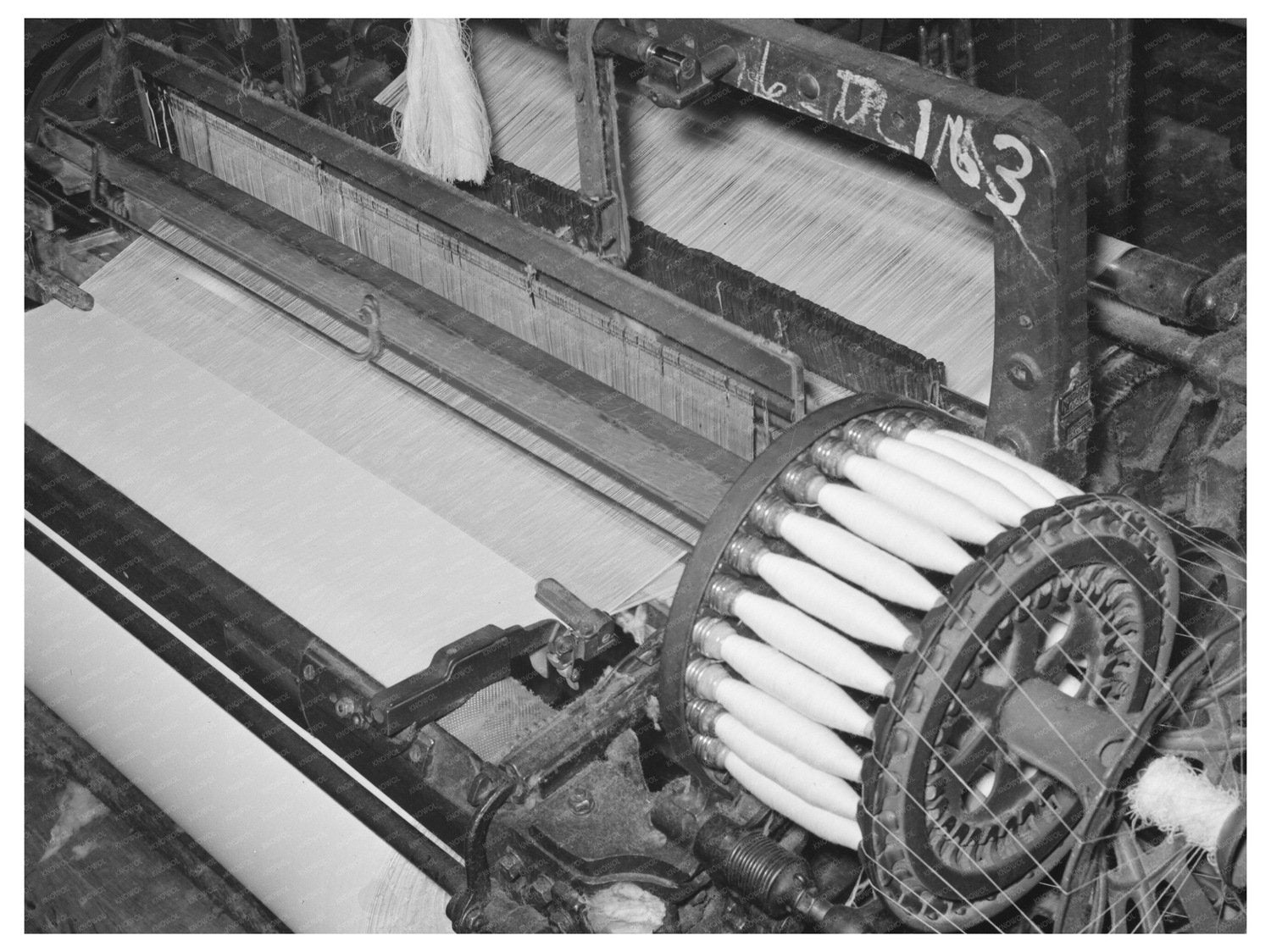 Laurel Cotton Mill Jones County Mississippi 1939