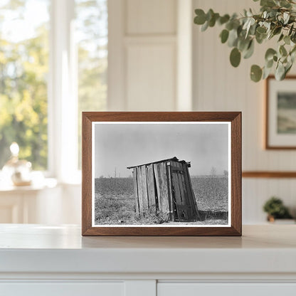 Privy on Sharecroppers Farm Louisiana January 1939