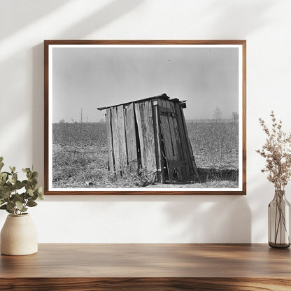 Privy on Sharecroppers Farm Louisiana January 1939
