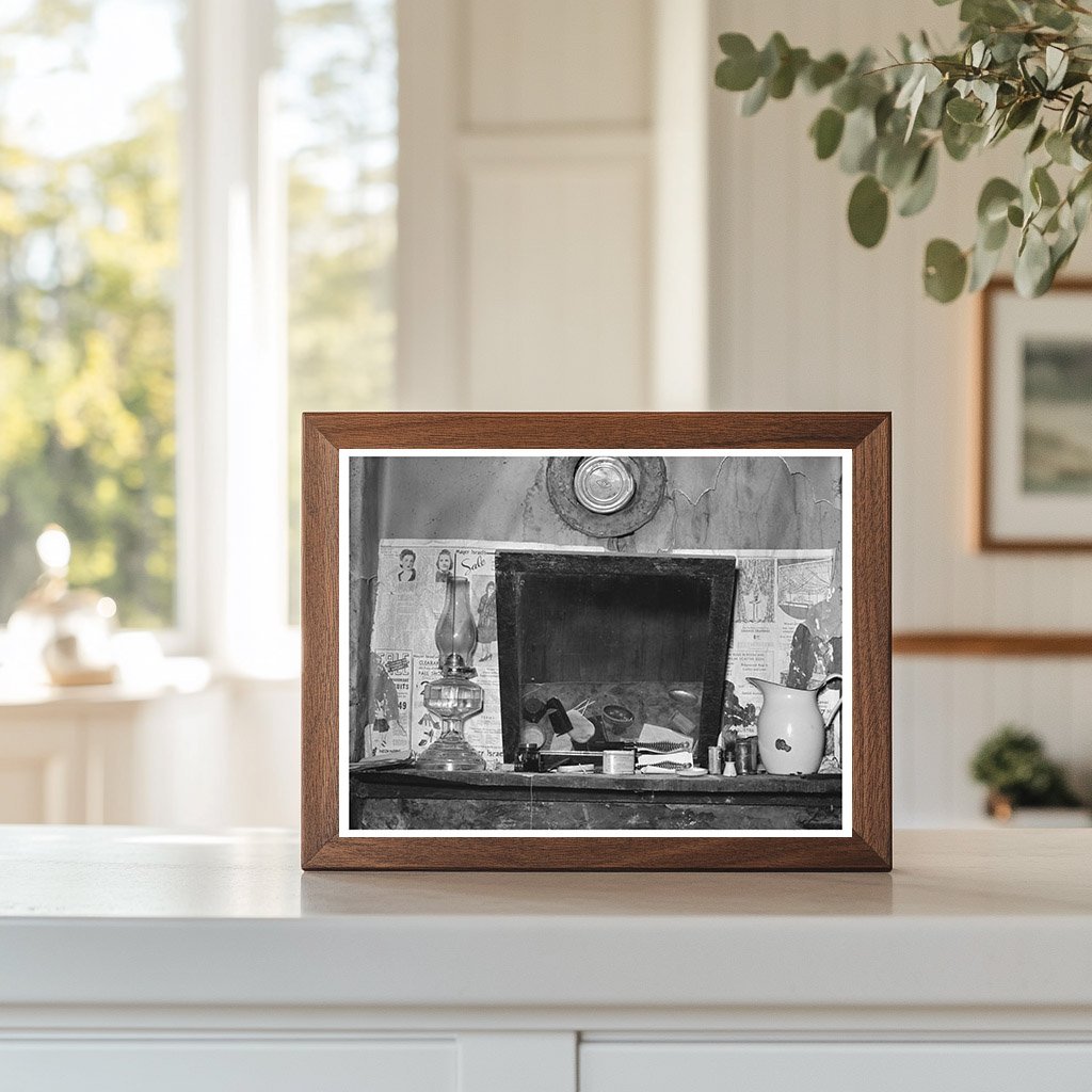 Sharecroppers Home Interior Transylvania Louisiana 1939
