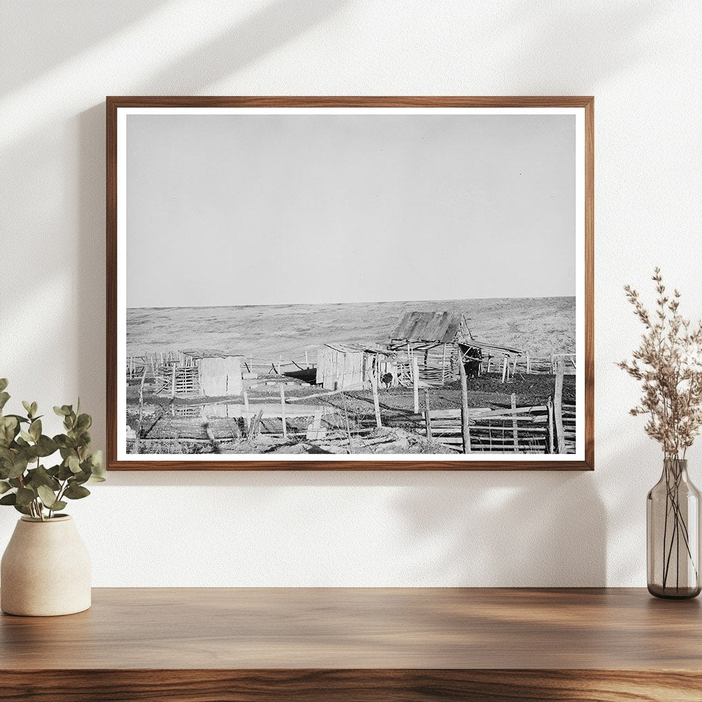 Outbuildings on a Louisiana Farm January 1939