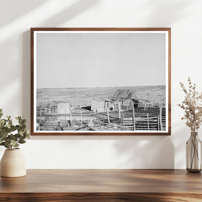 Outbuildings on a Louisiana Farm January 1939