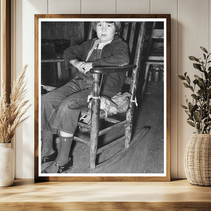 Child in Abandoned Church Laurel Mississippi 1939