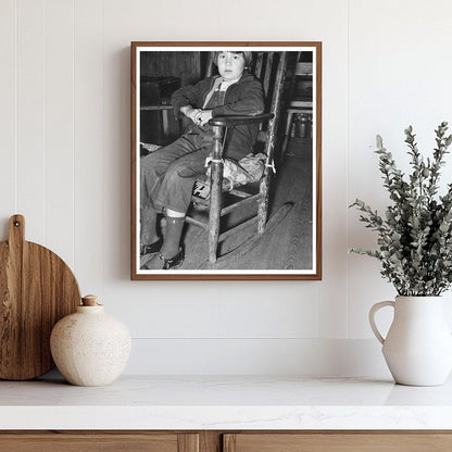 Child in Abandoned Church Laurel Mississippi 1939