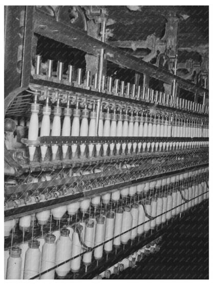 Thread-Making Machinery at Cotton Mill Laurel Mississippi 1939