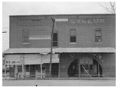 Mound Bayou Mississippi Building January 1939 Image