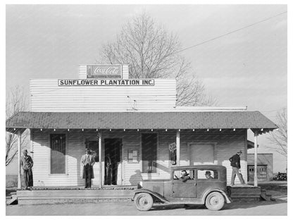 Sunflower Plantation General Store January 1939