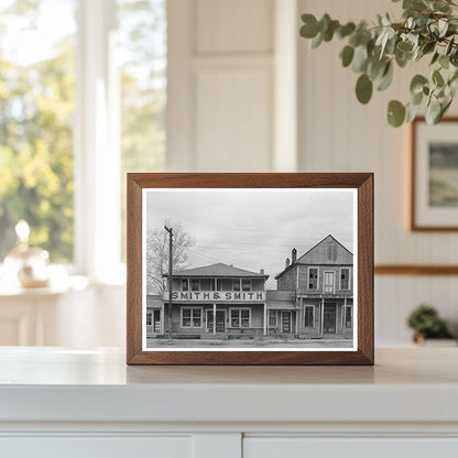 Mound Bayou Mississippi Buildings Vintage Photo January 1939