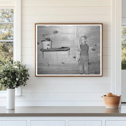 Son of Tenant Farmer Washing Hands Pace Mississippi 1939