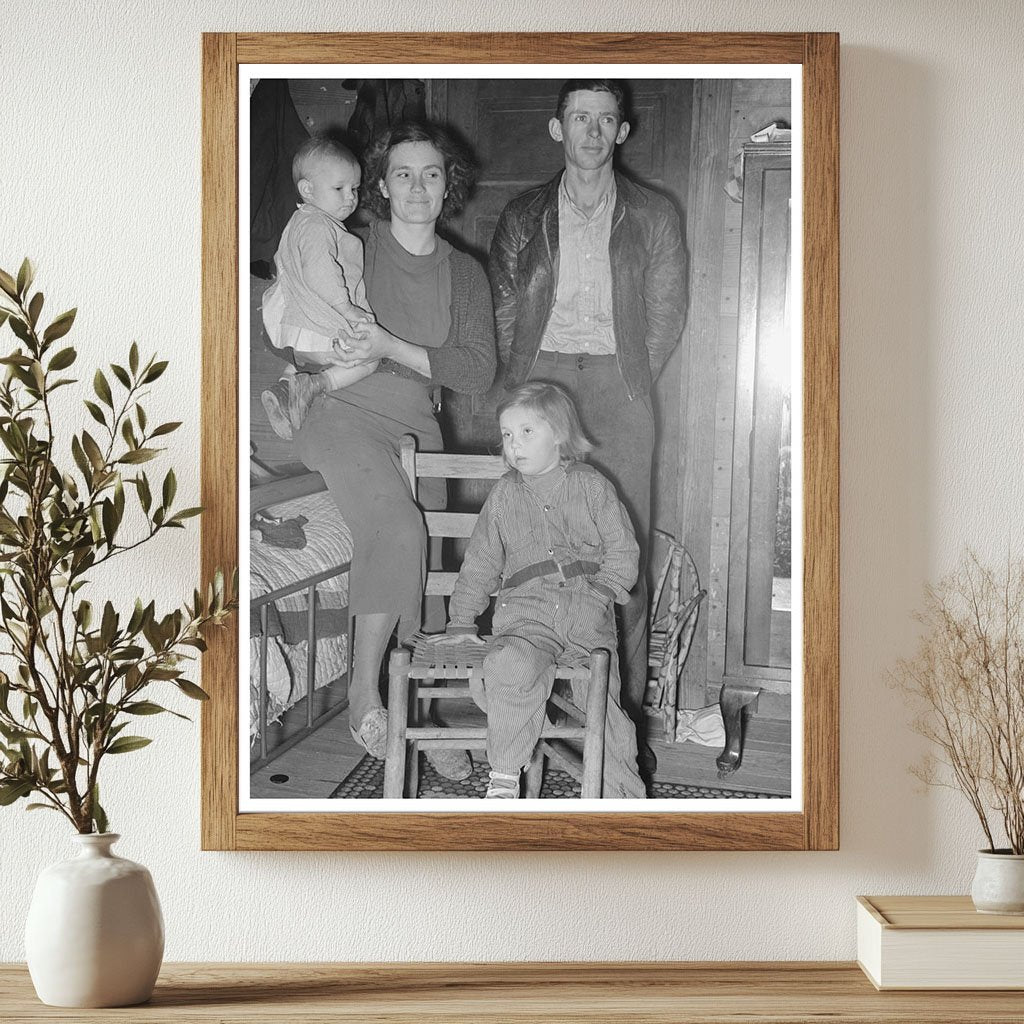 Tenant Farm Family in Pace Mississippi January 1939