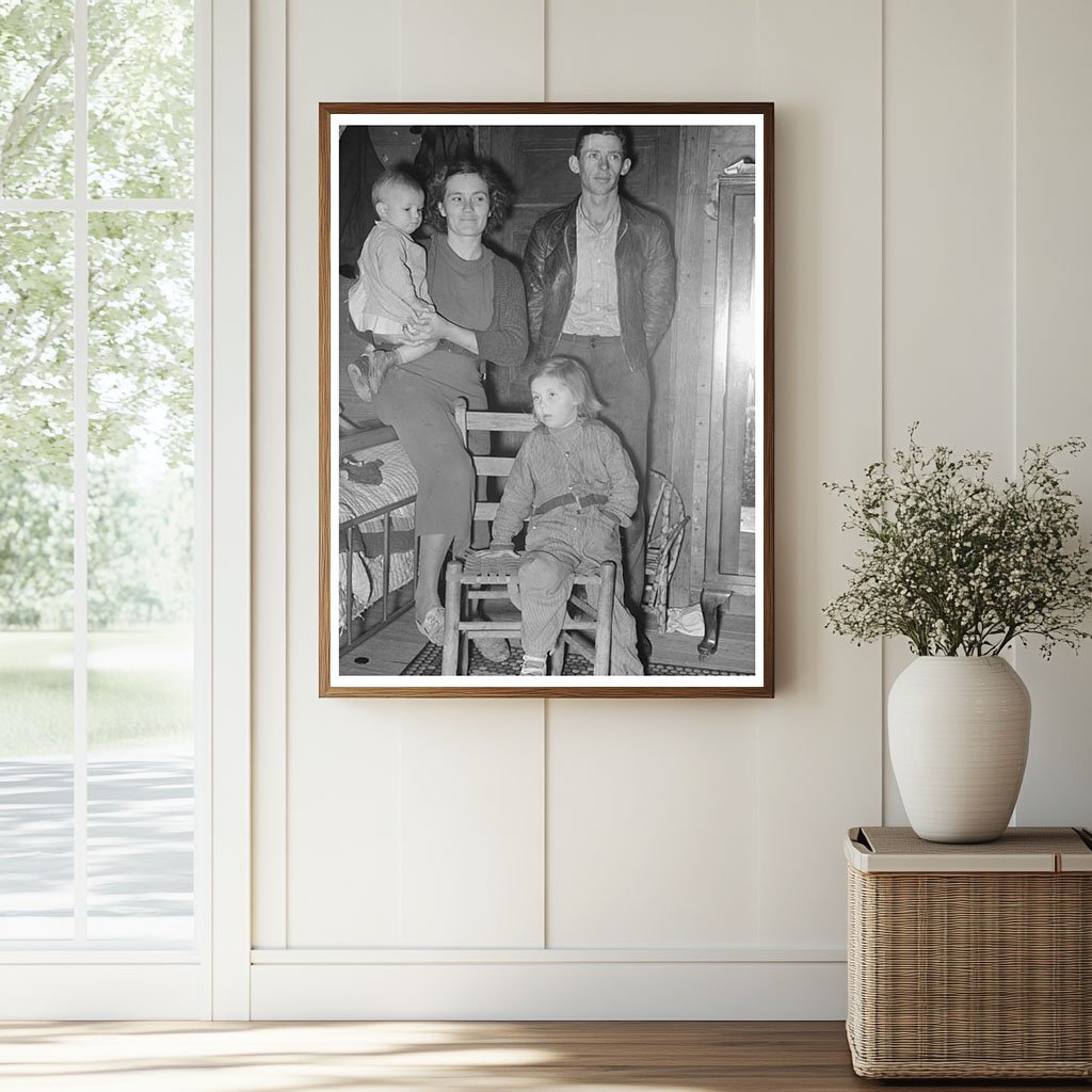 Tenant Farm Family in Pace Mississippi January 1939