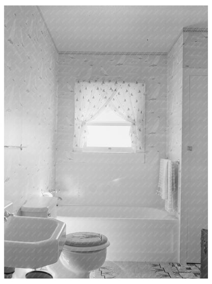 Vintage Bathroom Tenant House Hidalgo County Texas 1939