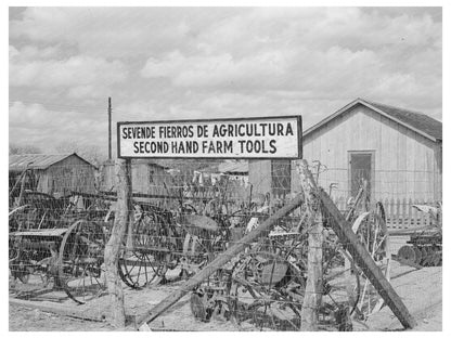 Vintage Farm Machinery for Sale San Juan Texas 1939