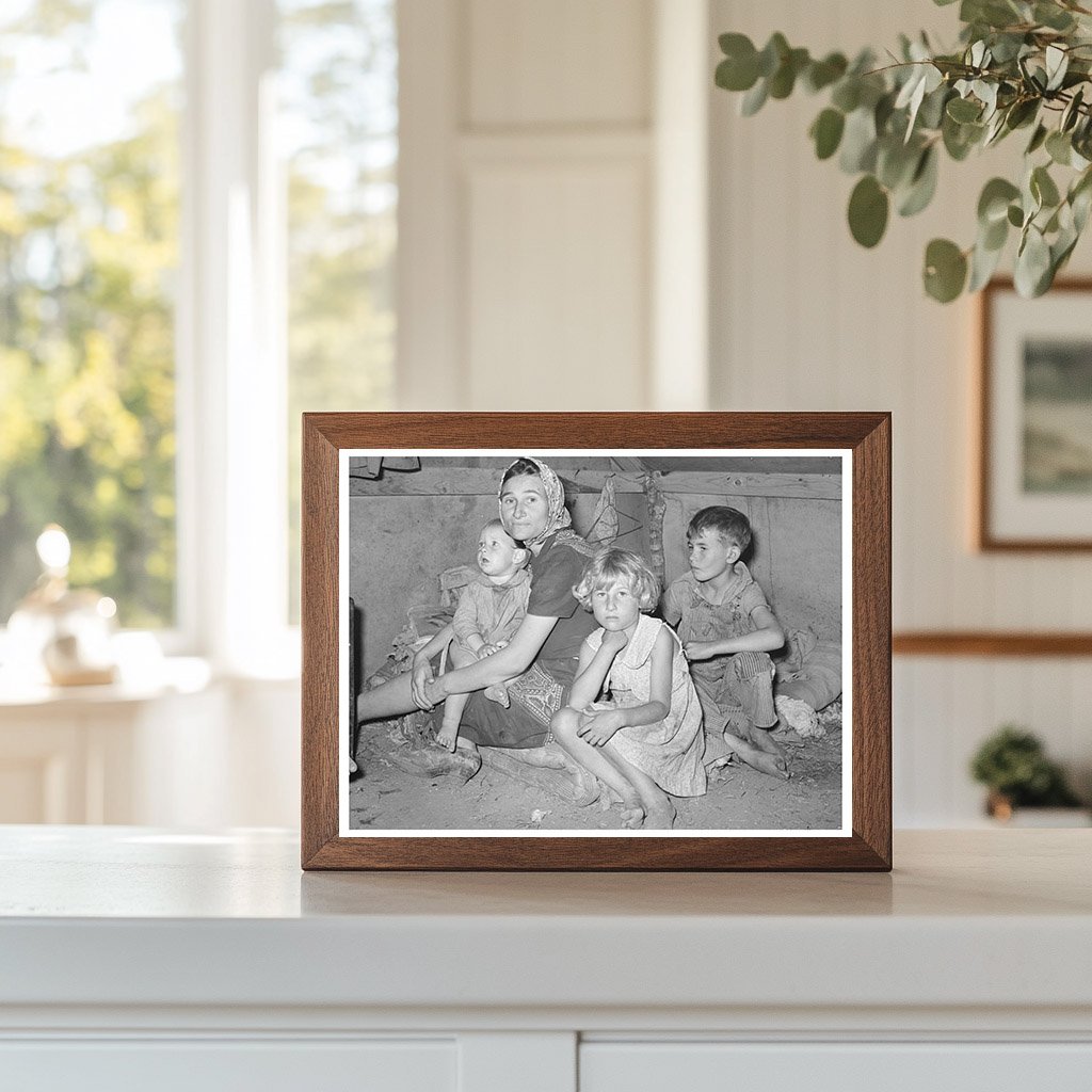 Migrant Mother and Children in Weslaco Texas 1939