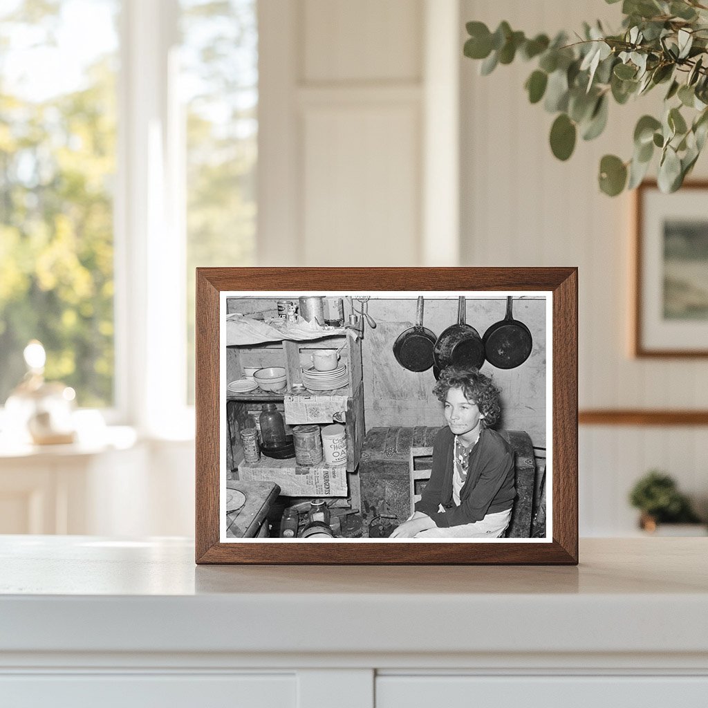 Migrant Worker Family in Tent Home Weslaco Texas 1939