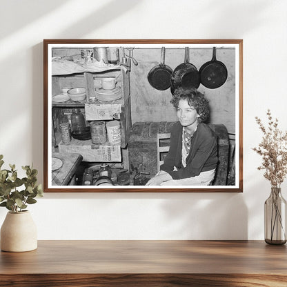 Migrant Worker Family in Tent Home Weslaco Texas 1939