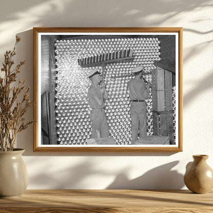 Grapefruit Juice Cans Unloading in Weslaco Texas 1939