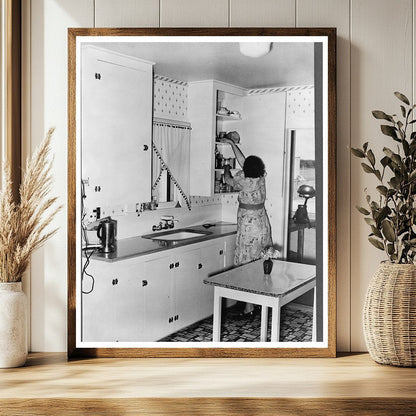 Vintage Kitchen of Tenant Home Hidalgo County Texas 1939