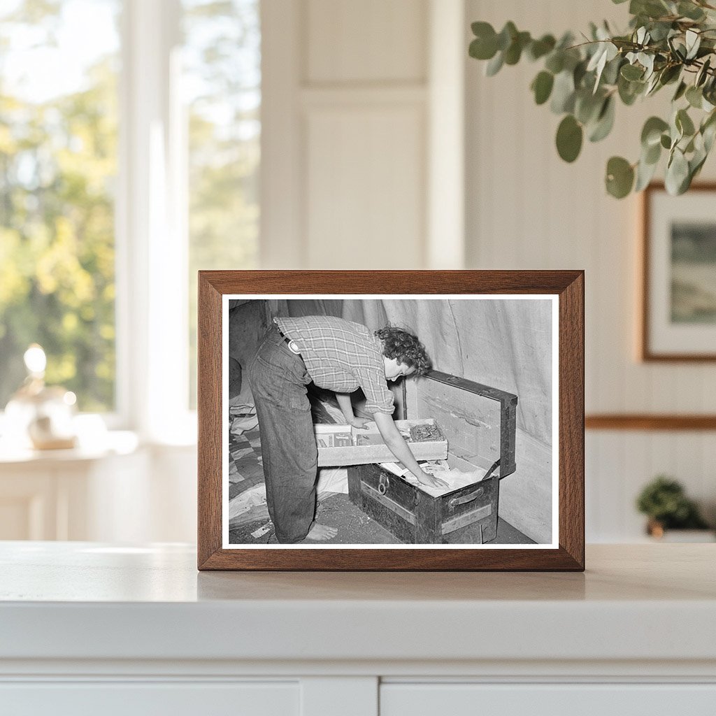 Migrant Family Tent Home in Texas February 1939