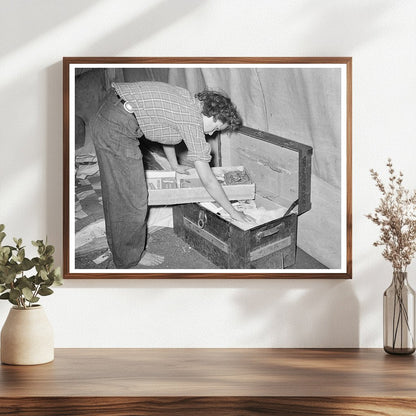 Migrant Family Tent Home in Texas February 1939