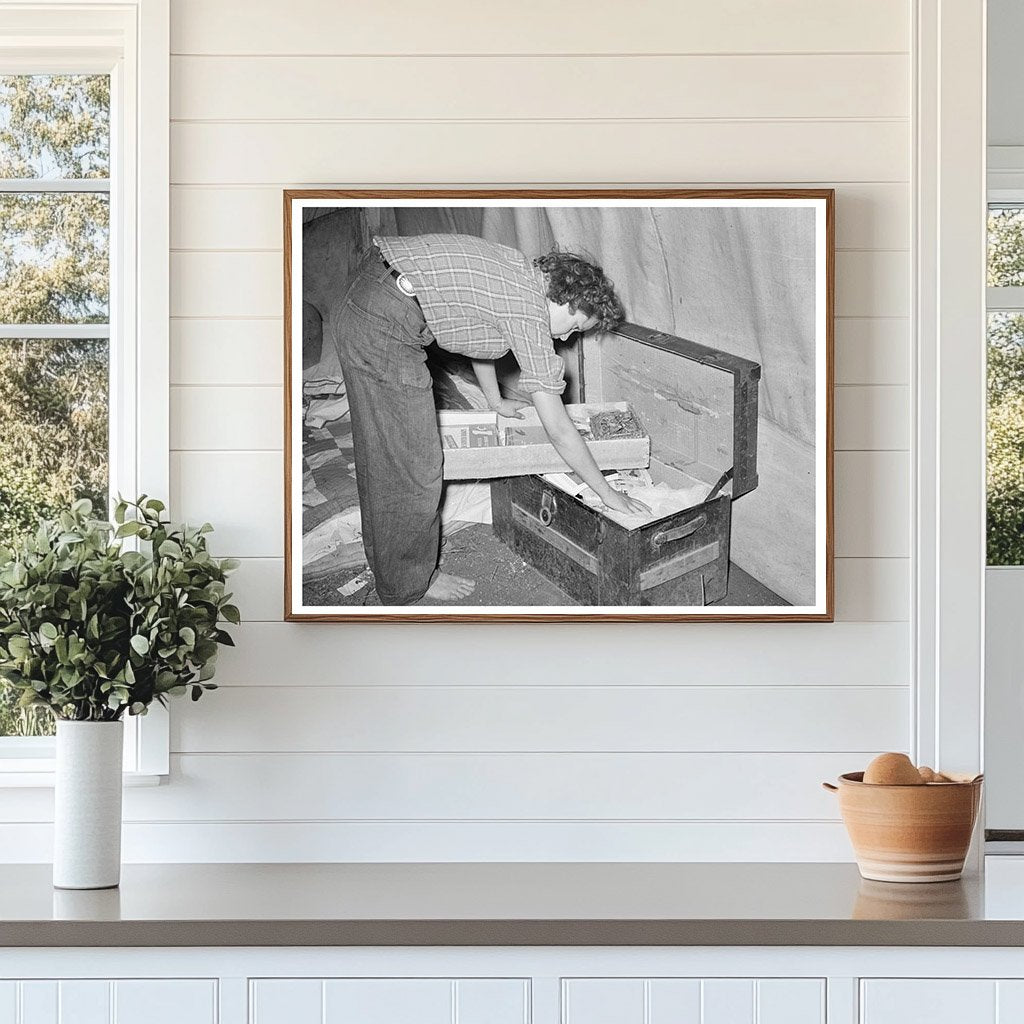 Migrant Family Tent Home in Texas February 1939