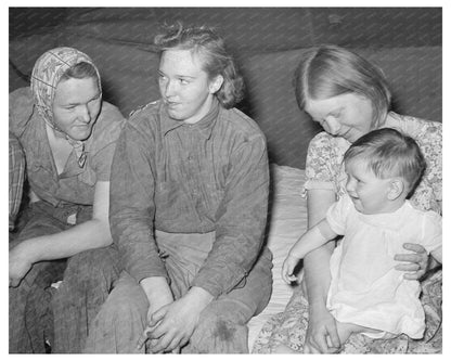 Migrant Families Camped in Harlingen Texas February 1939