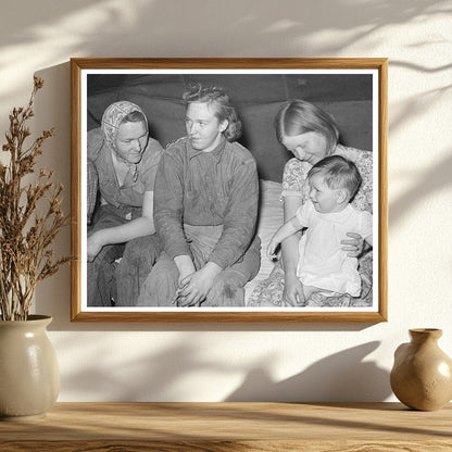 Migrant Families Camped in Harlingen Texas February 1939