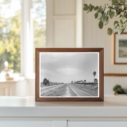 Irrigation Ditch in San Juan Texas February 1939