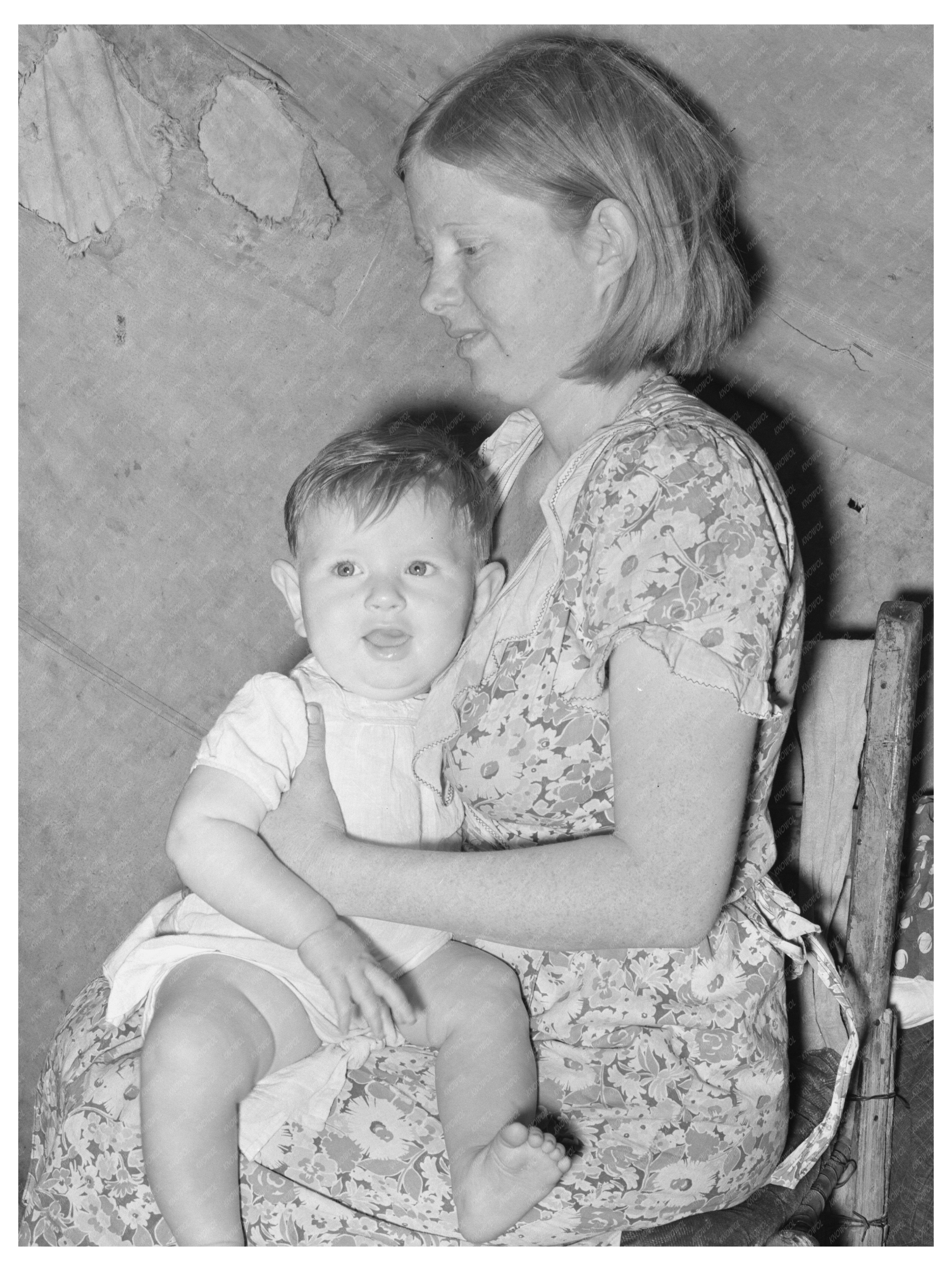 Mother and Child White Migrants Harlingen Texas 1939