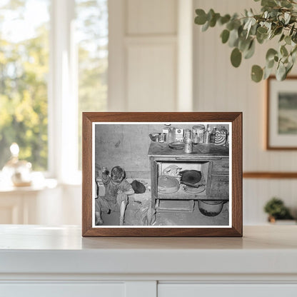 Migrant Boy in Texas February 1939 Photo