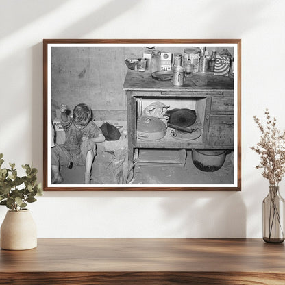 Migrant Boy in Texas February 1939 Photo