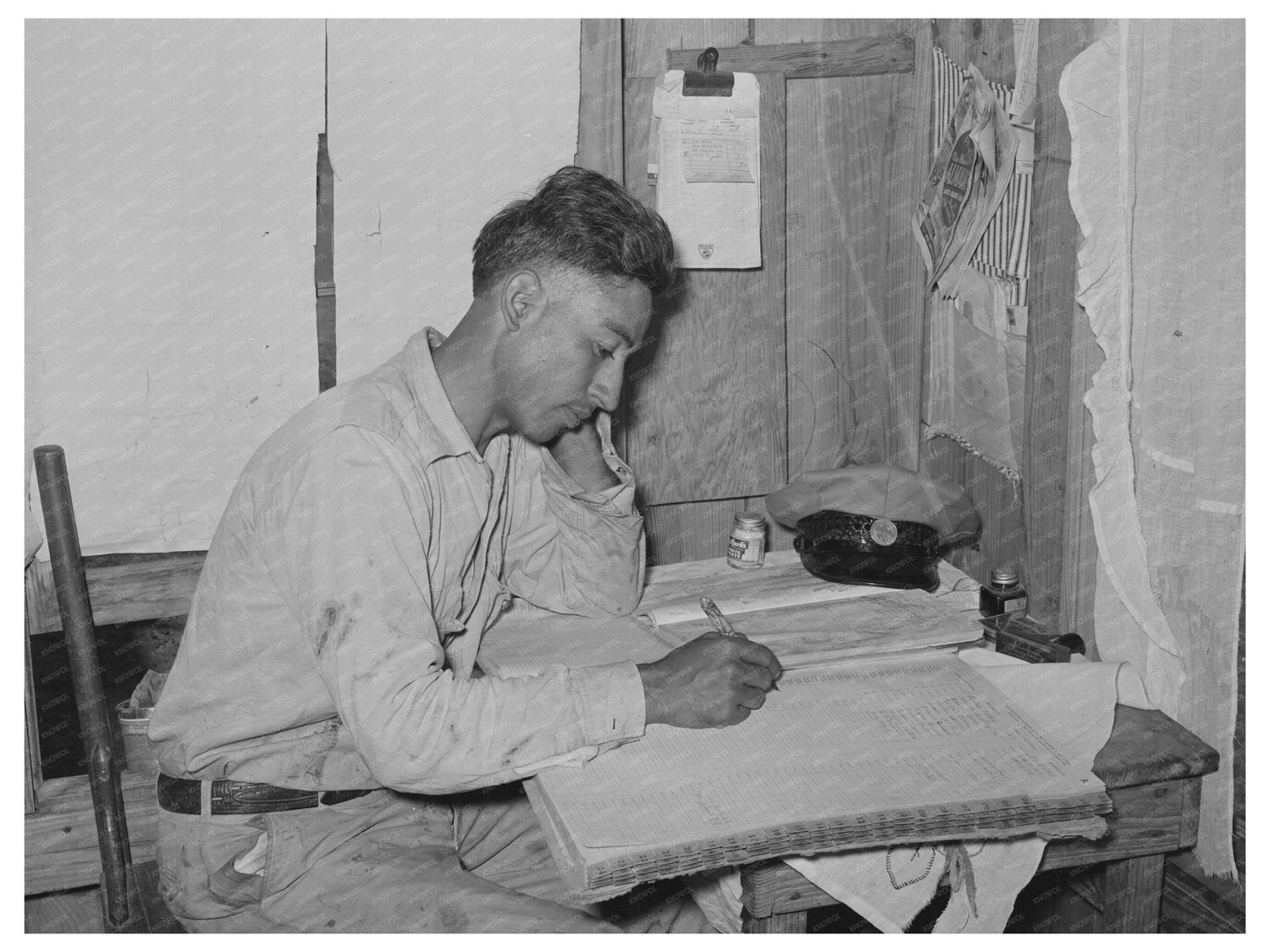 Mexican Labor Contractor Records in Robstown Texas 1939