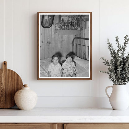 Children of Mexican Labor Contractor in Robstown Texas 1939