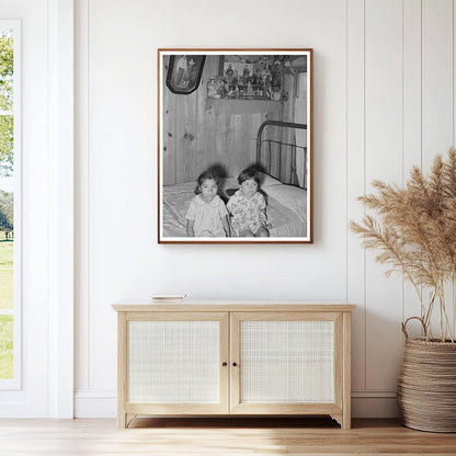 Children of Mexican Labor Contractor in Robstown Texas 1939