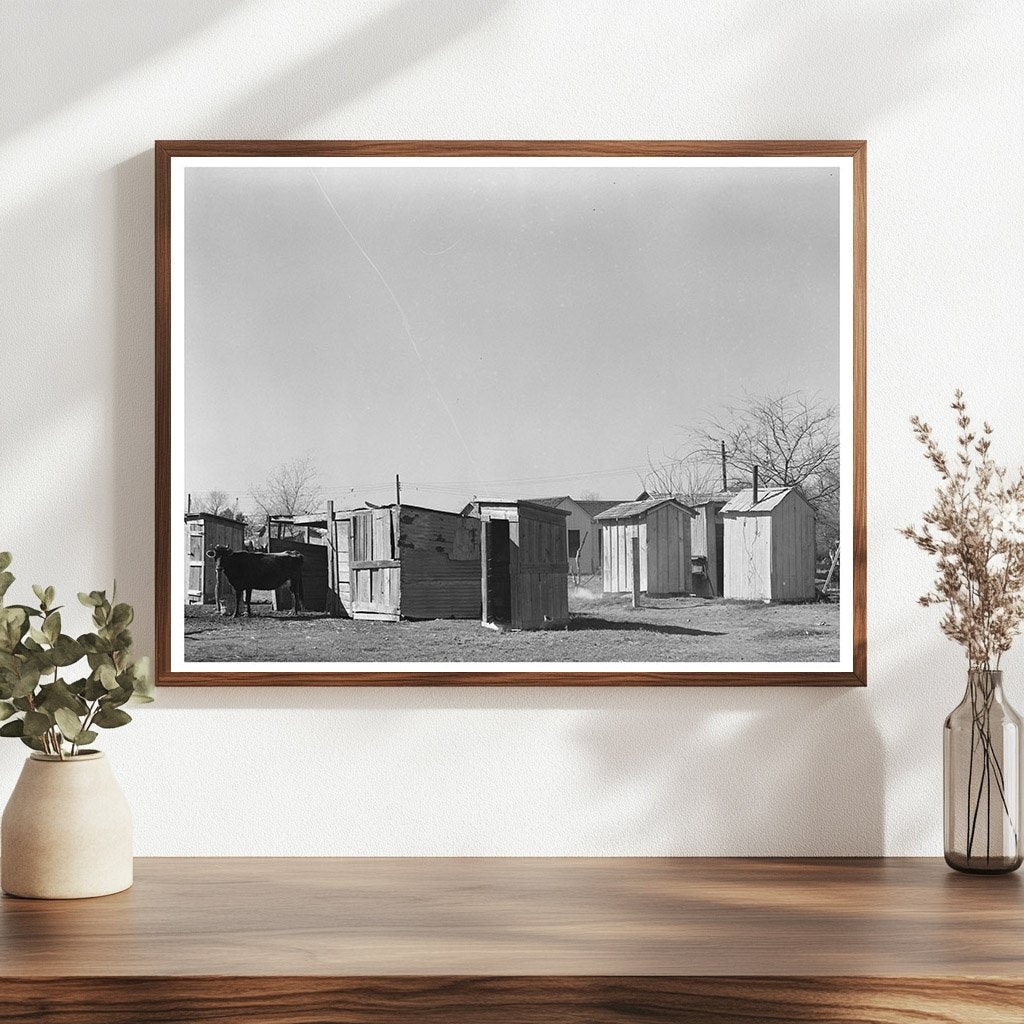 Privies and Outbuildings in Robstown Texas 1939