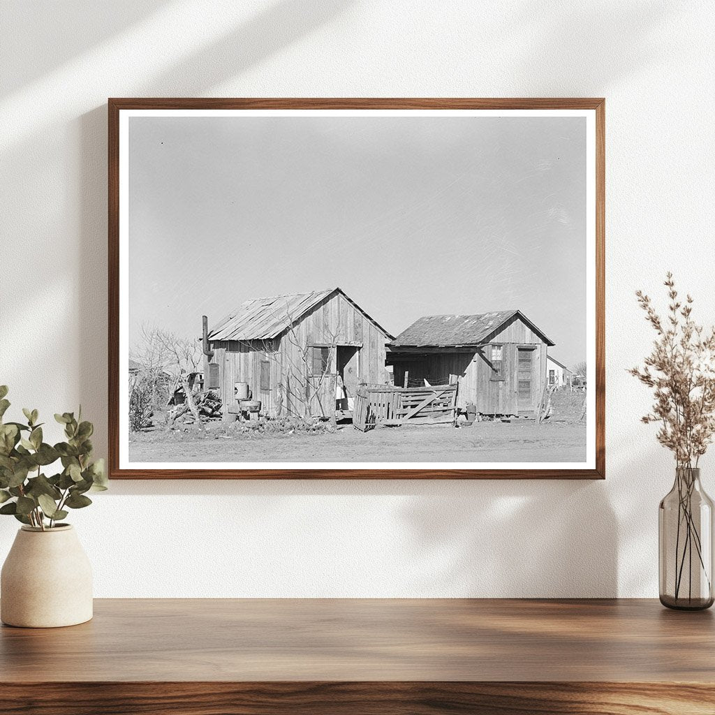 Mexican House in Robstown Texas February 1939