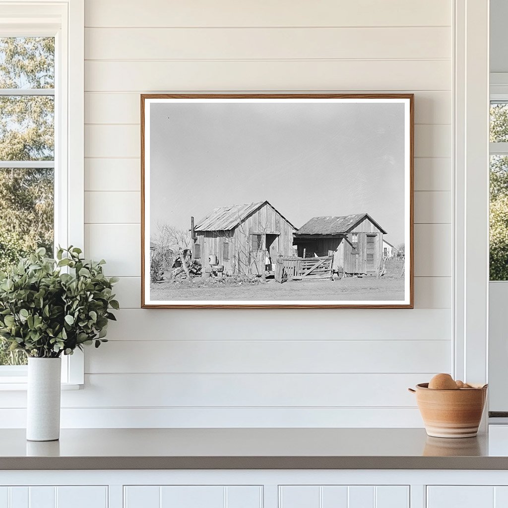 Mexican House in Robstown Texas February 1939