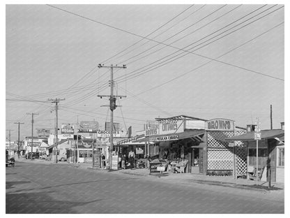 North Beach Tourist District Corpus Christi Texas 1939