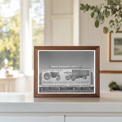 Robstown Texas Vintage Sign February 1939 Historical Photo