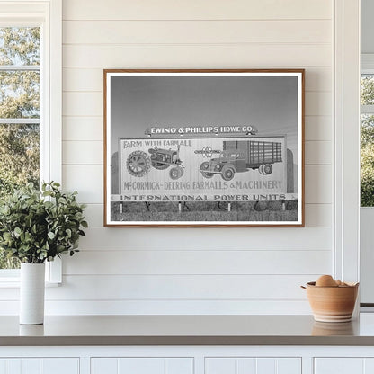 Robstown Texas Vintage Sign February 1939 Historical Photo