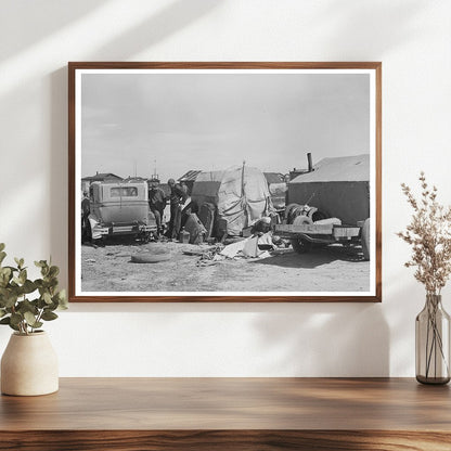 Migrant Workers Camp in Corpus Christi Texas February 1939