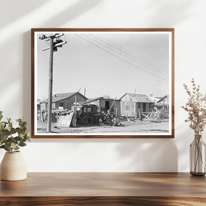 Robstown Texas Housing Area February 1939 Vintage Photo
