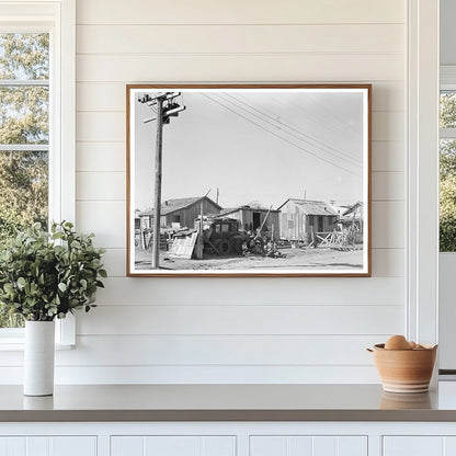 Robstown Texas Housing Area February 1939 Vintage Photo