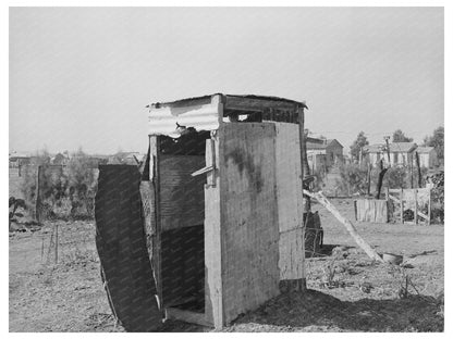 Mexican Privy in Robstown Texas February 1939