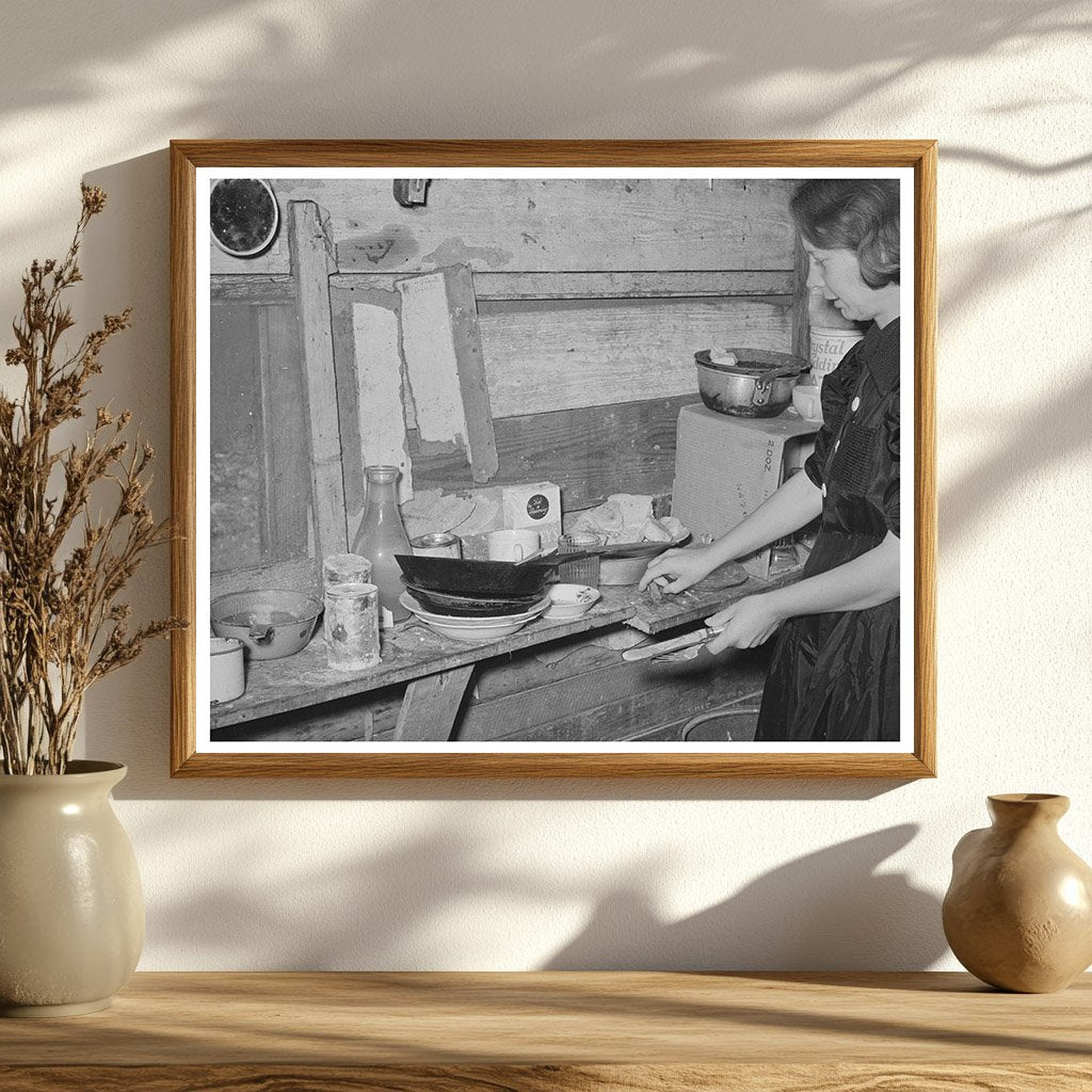 Wife of War Veteran in Corpus Christi Shantytown 1939