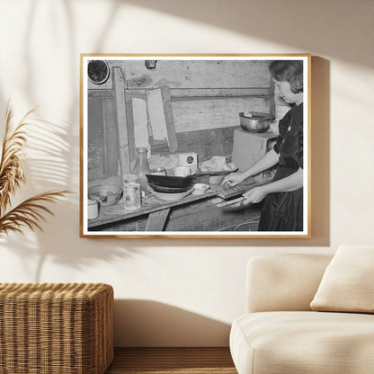 Wife of War Veteran in Corpus Christi Shantytown 1939