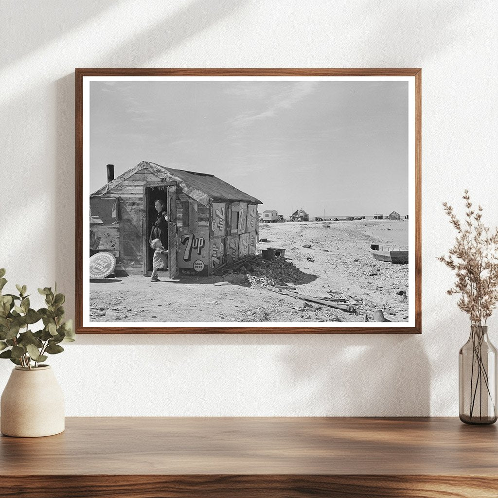 War Veteran Shack Nueces Bay Corpus Christi Texas 1939