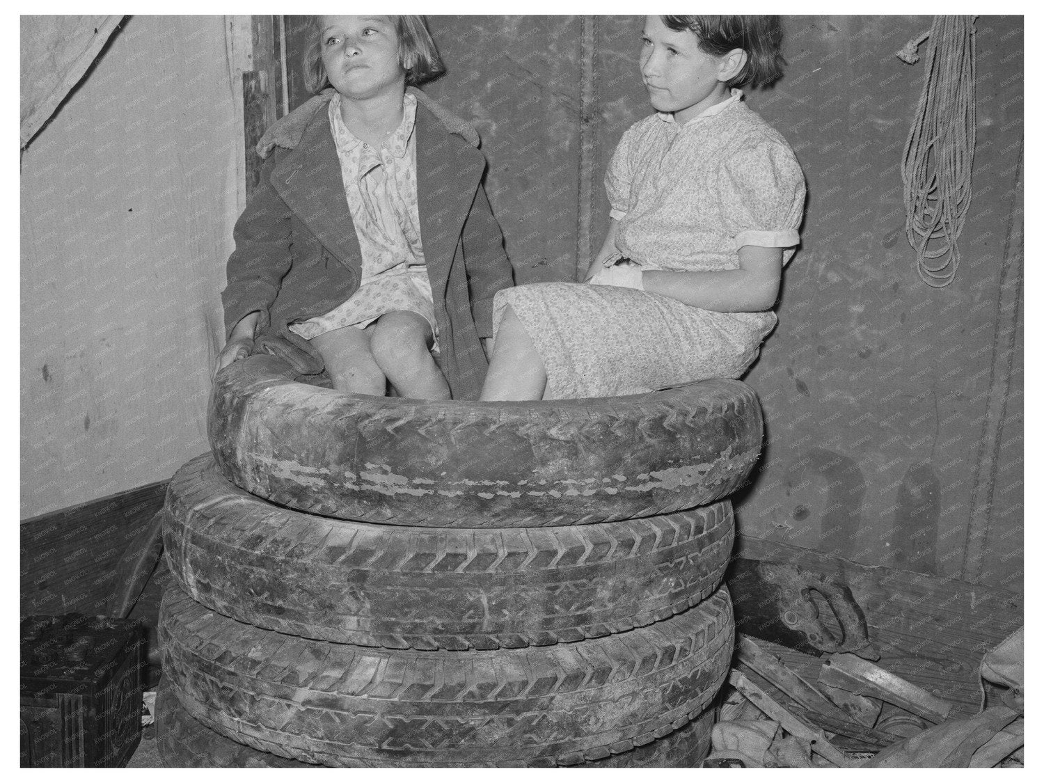 Migrant Family Life in Nueces Bay Texas February 1939