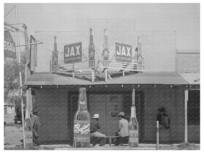 Mexican Beer Hall in Robstown Texas February 1939
