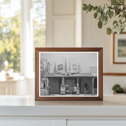 Mexican Beer Hall in Robstown Texas February 1939